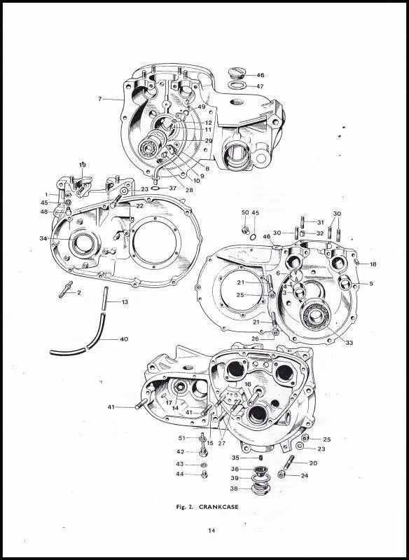 1969 Triumph Bonneville Engine Diagram