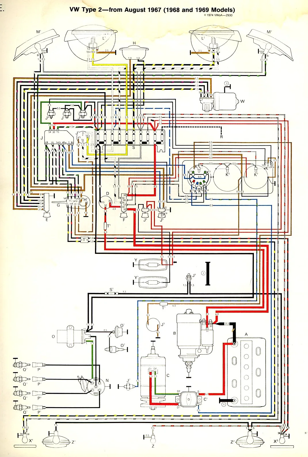 1969 Vw Bug Wiring Diagram Wiring Diagram