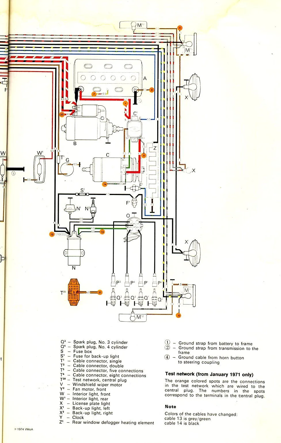 1971 Bus Wiring Diagram Electrical Wiring Diagram Free To Use Images