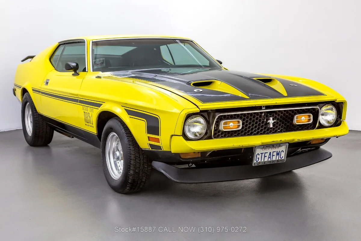 1971 Ford Mustang Mach 1 Beverly Hills Car Club