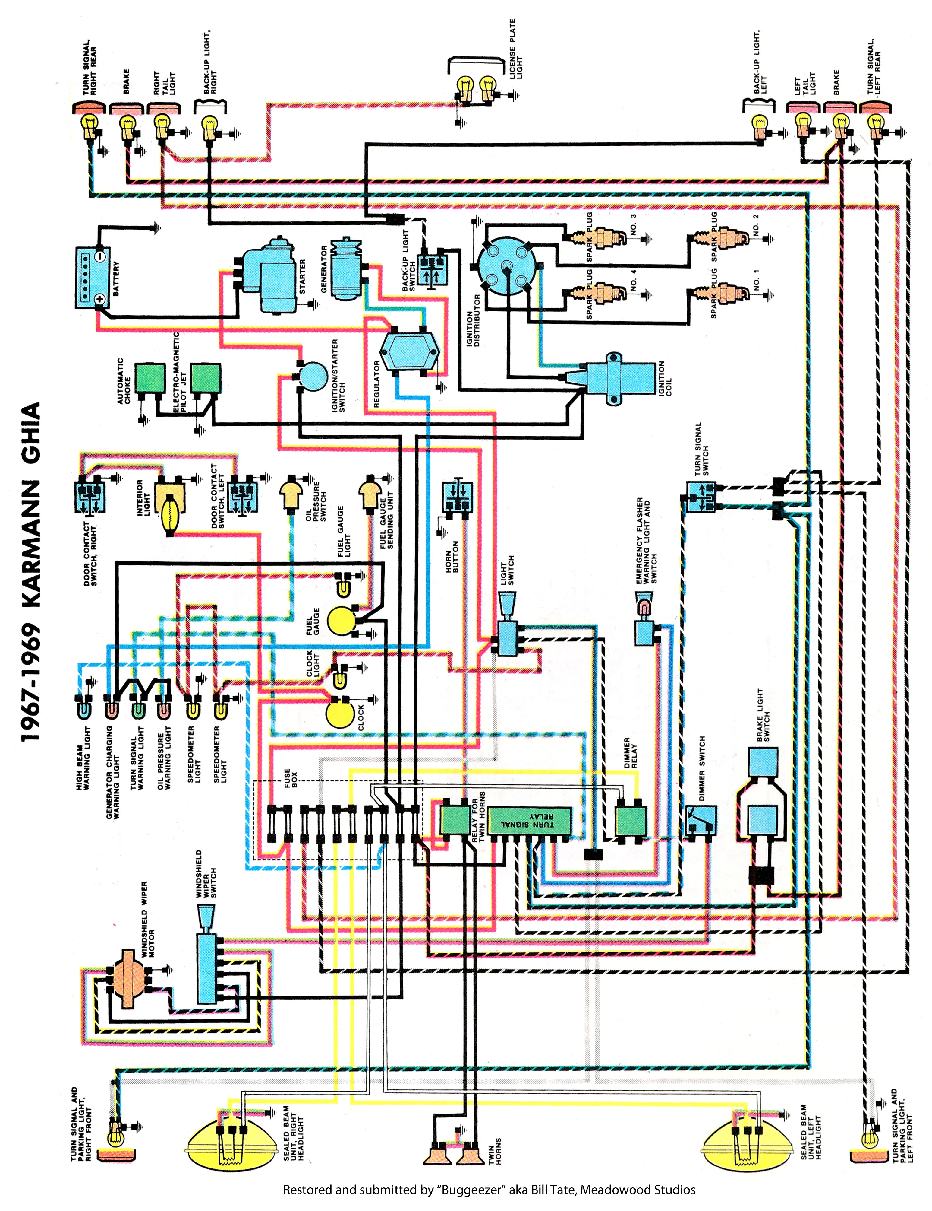1971 Karmann Ghia Wiring Diagram Wiring Diagram