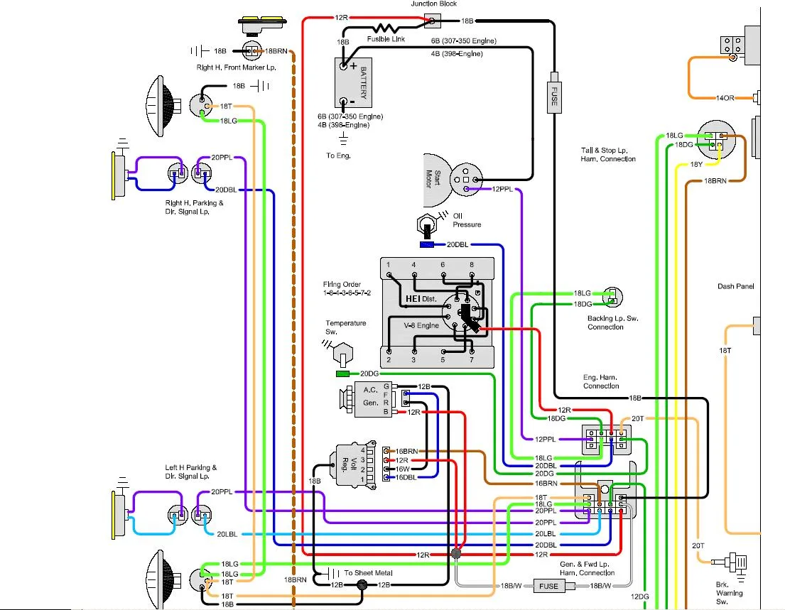 1972 Chevy Ignition Switch Wiring Diagram