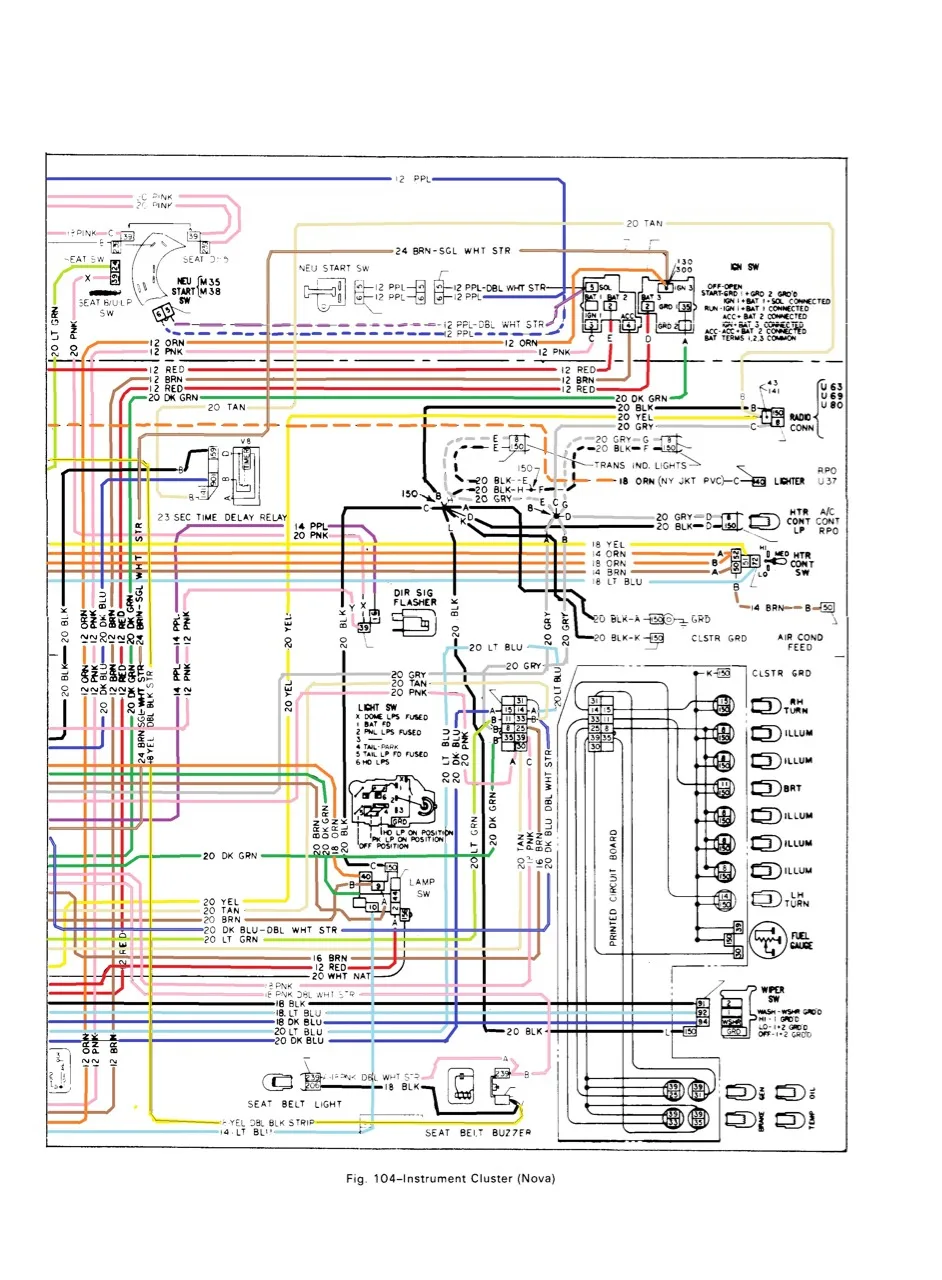 1972 Chevy Truck Charging Wiring
