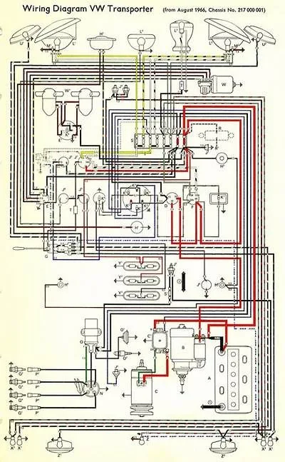 1973 Vw Transporter Bus Wiring Diagram Diagram Back Muscles Suzuki Gsx Suzuki Motos Light