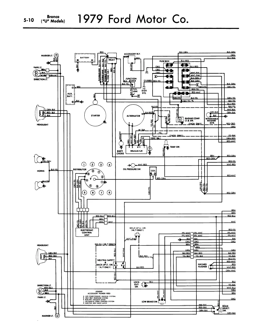 1974 Ford Bronco Wiring Diagram Early Bronco Ignition Wiring Diagram Wiring Diagram Schematic
