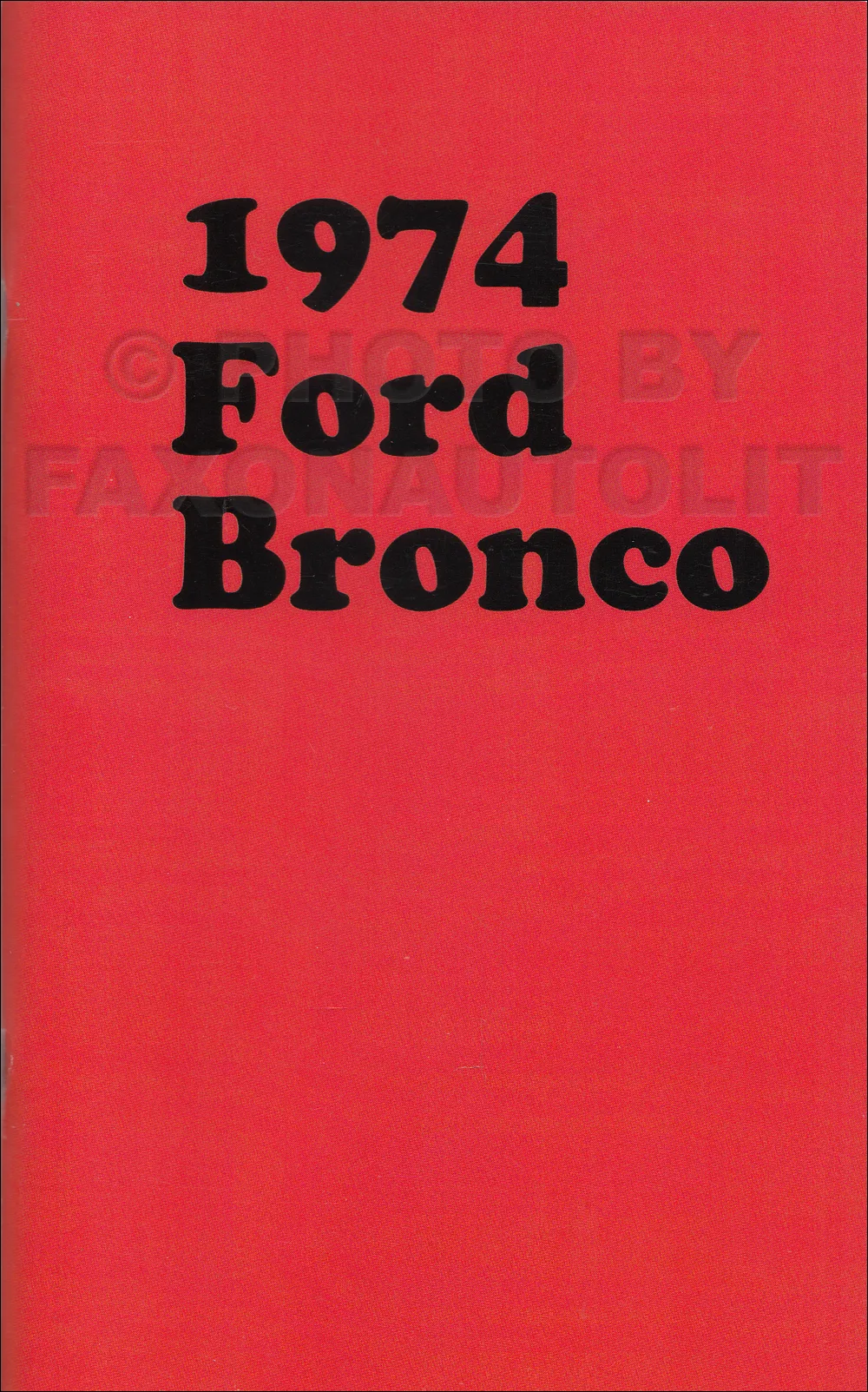 1974 Ford Bronco Wiring Diagram Early Bronco Ignition Wiring Diagram Wiring Diagram Schematic