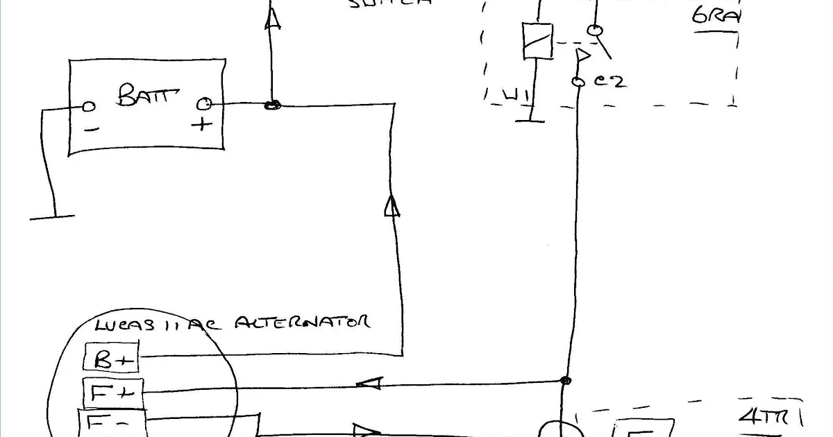 1974 Vw Alternator Wiring Diagram