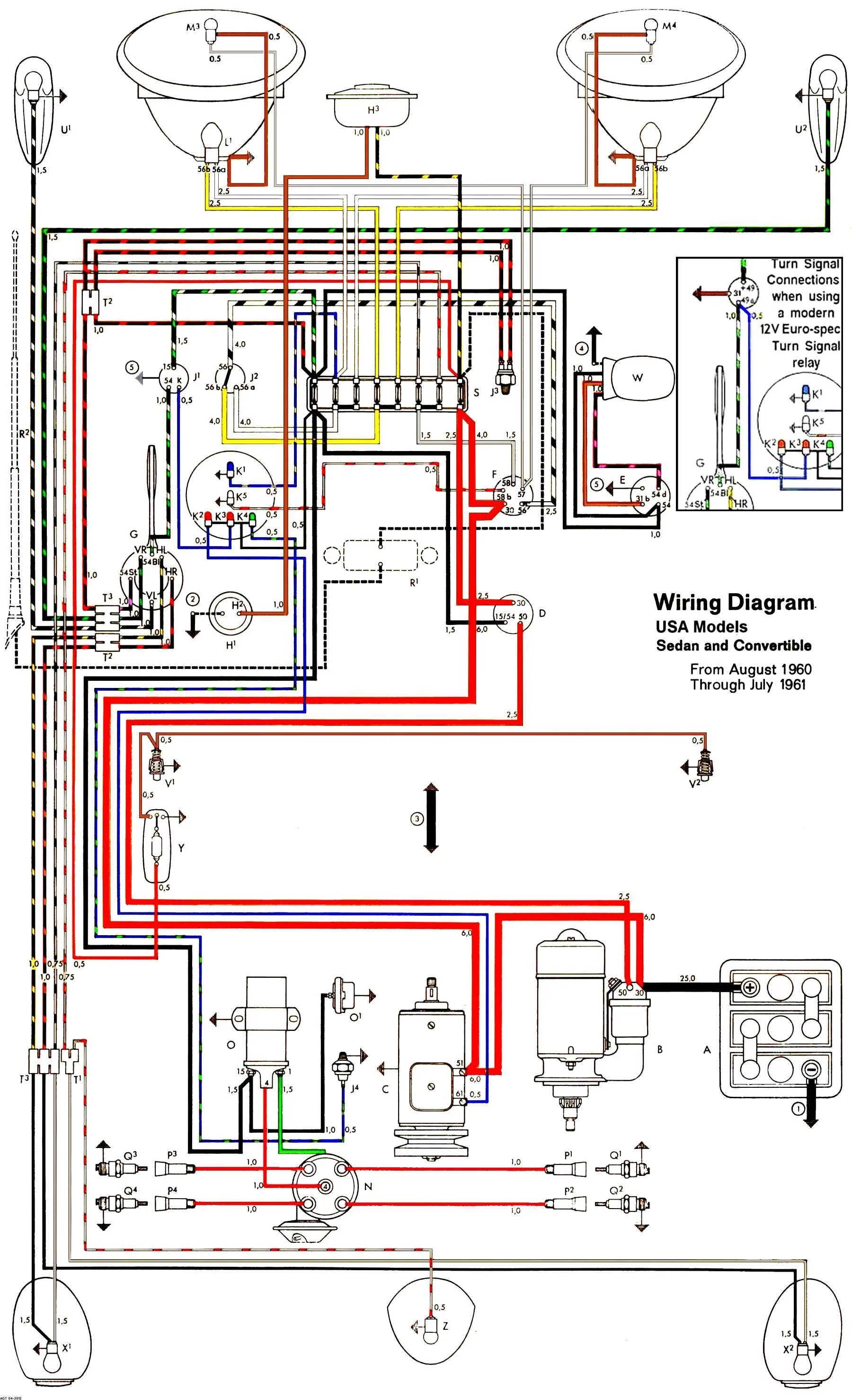 1974 Vw Beetle Wiring Diagram Wiring Diagram