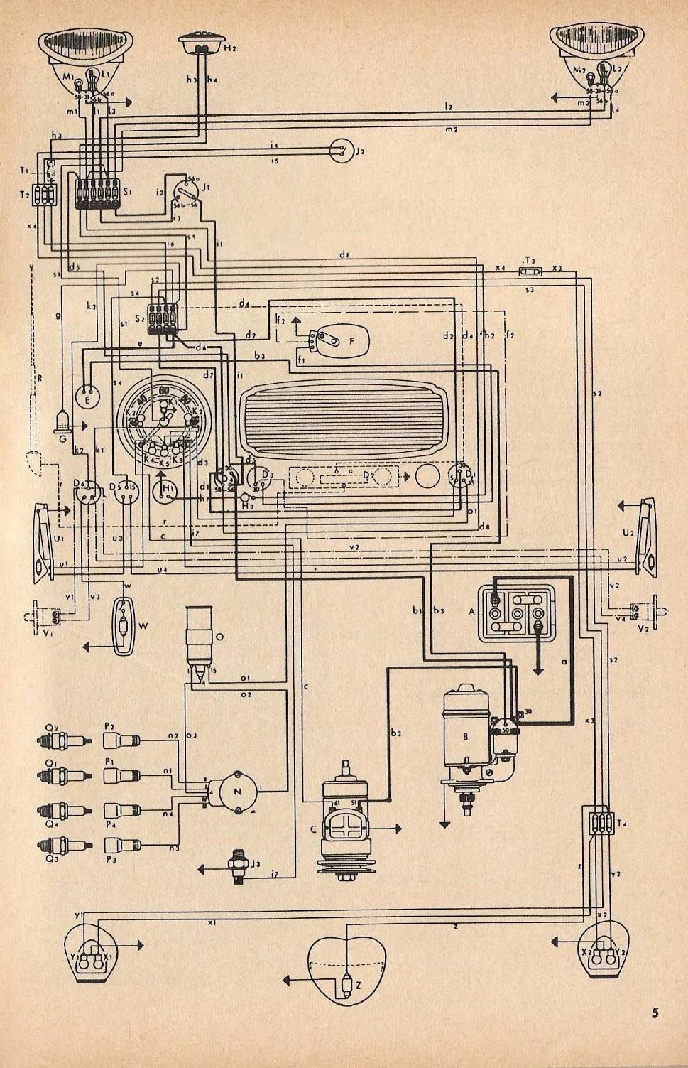 1974 Vw Super Beetle Wiring Diagram Hopitallongue