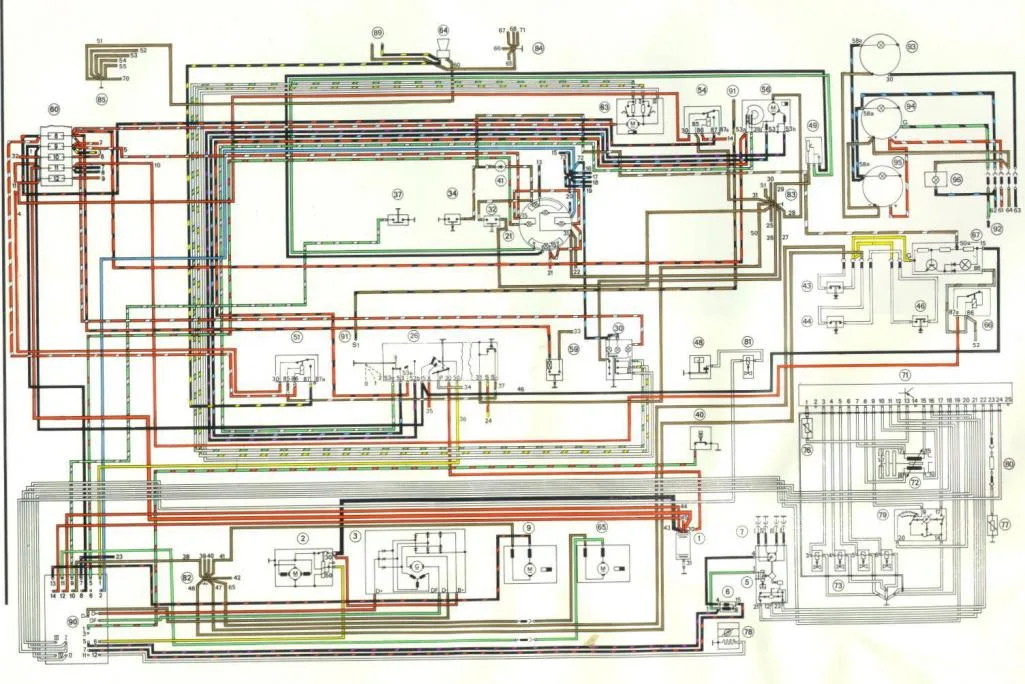 1975 Porsche 914 Wiring Schematic Wiring Diagram