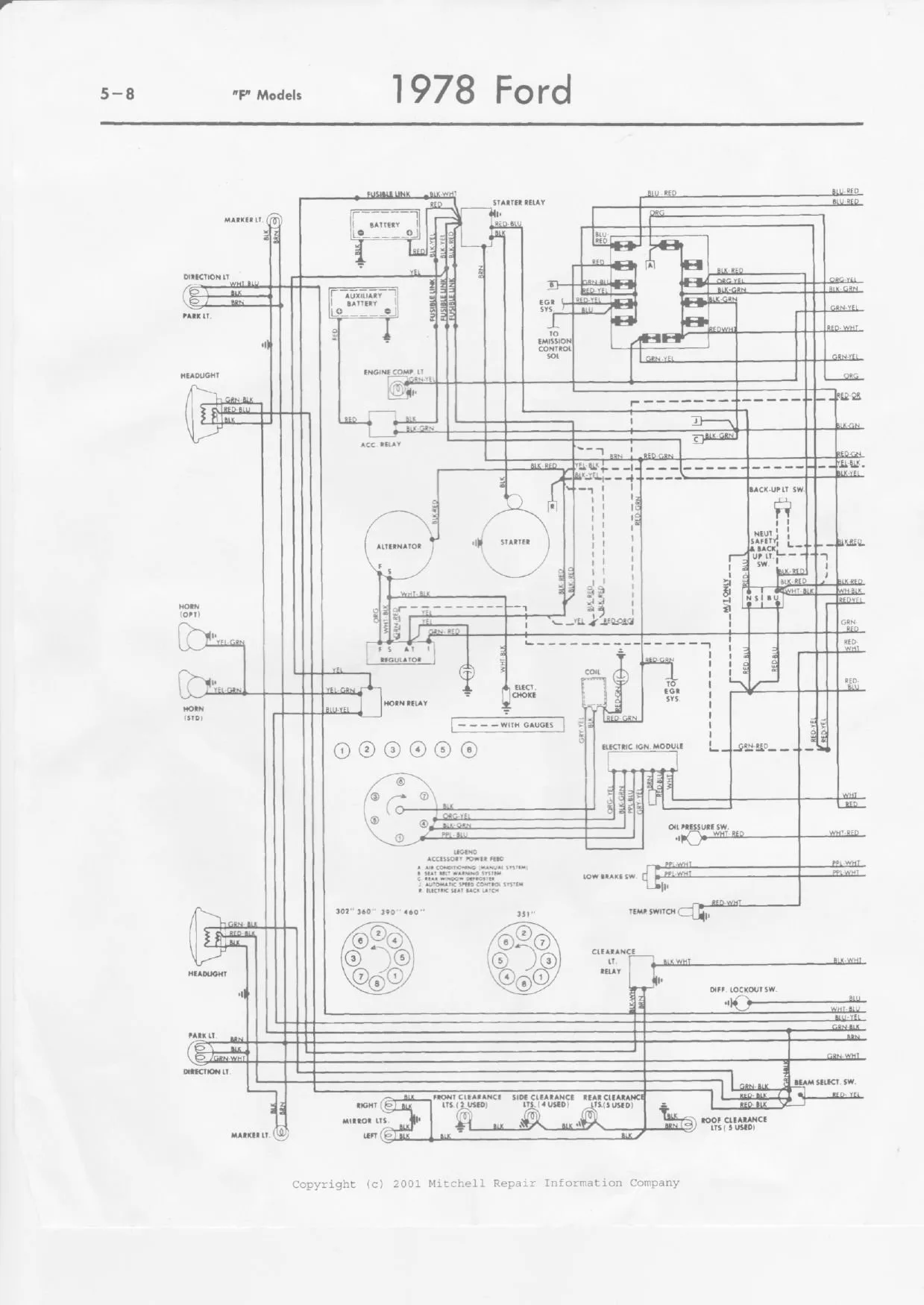 1976 Ford Truck Wiring Diagrams