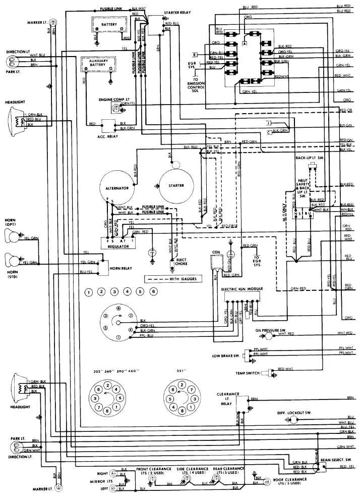 1977 79 Ford Truck Wiring Diagrams