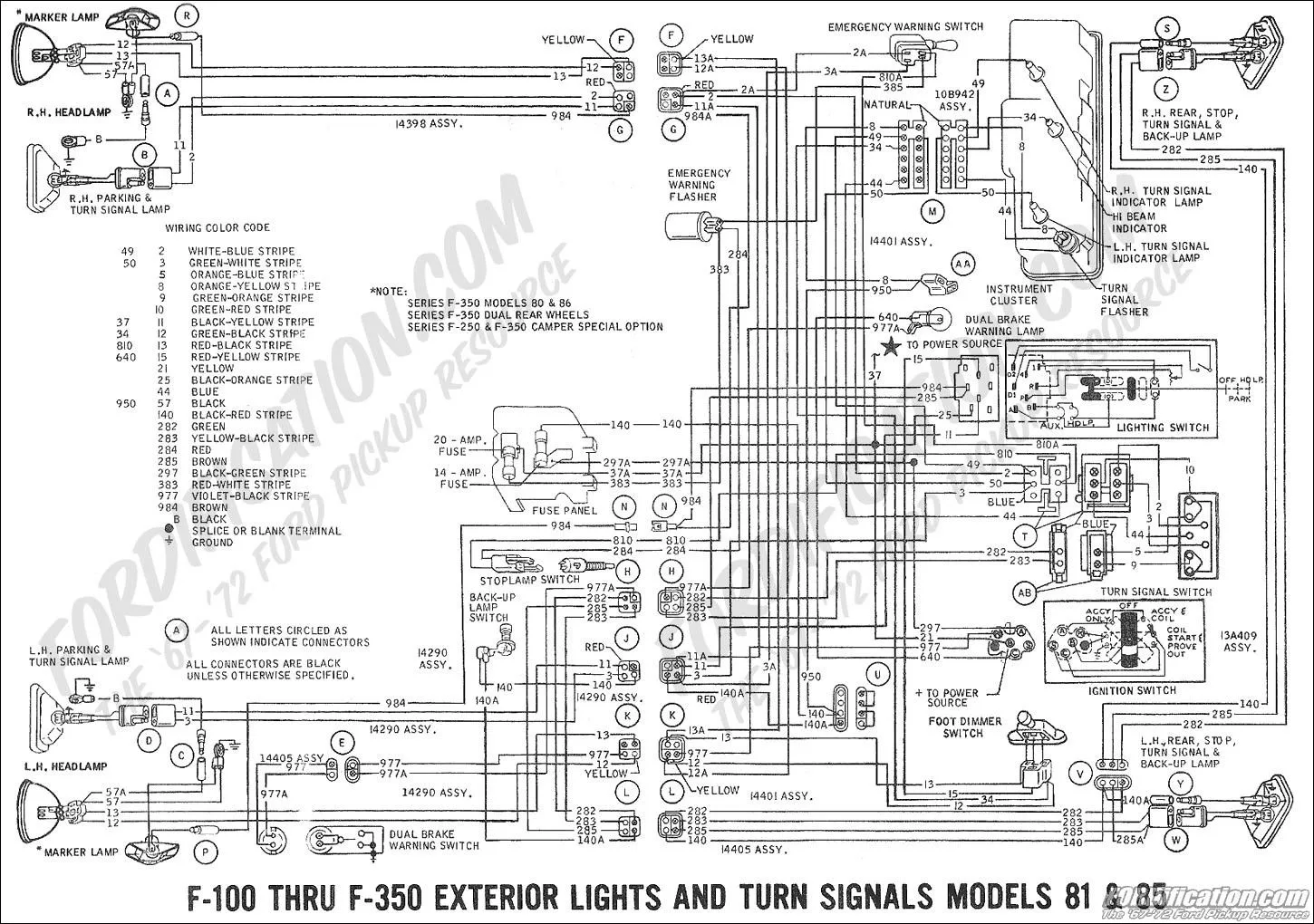 1977 Ford Truck Wiring Diagrams