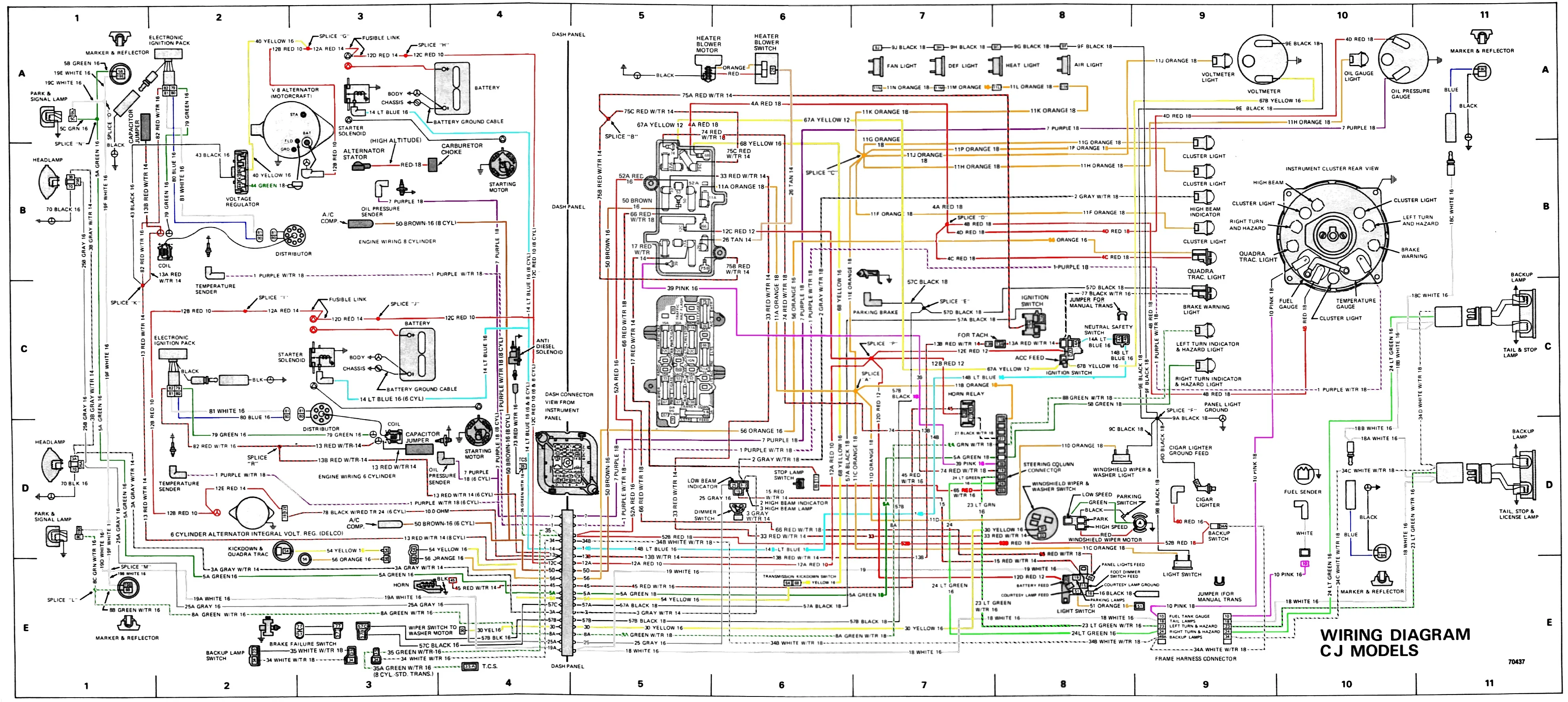 1977 Jeep Cj5 Wiring Diagrams Headlights