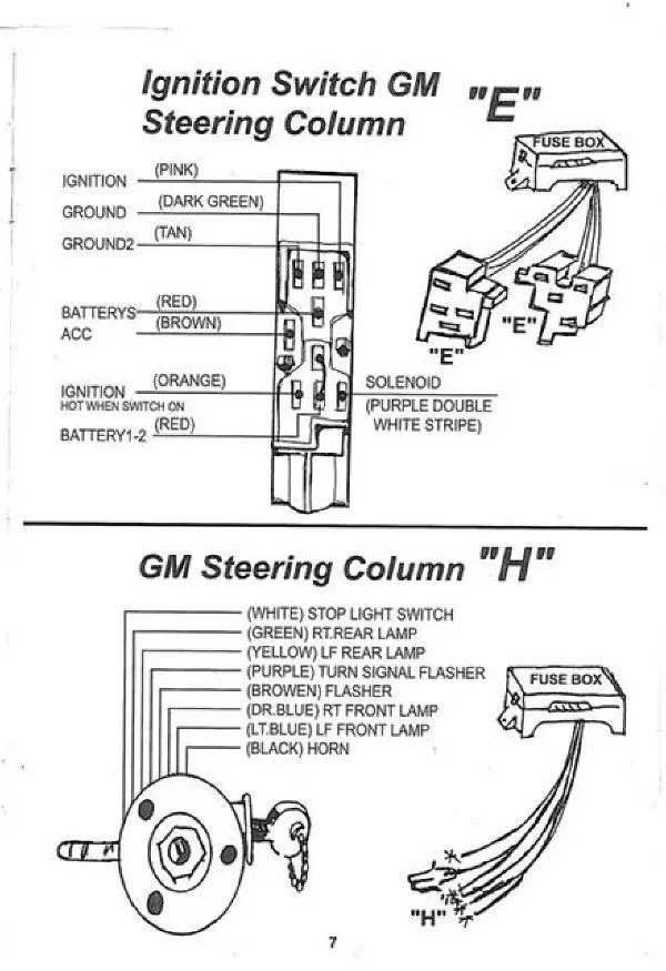 1979 Camaro Ignition Switch Wiring Diagram