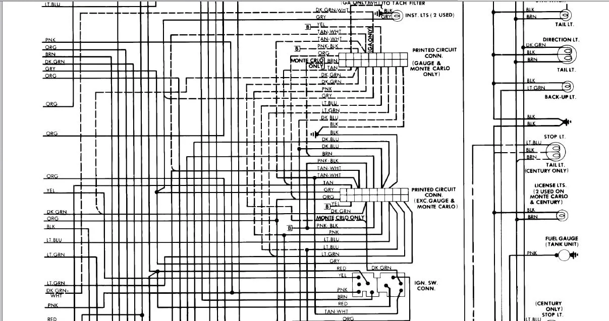 1979 El Camino Wiring Diagram Wiring Diagram