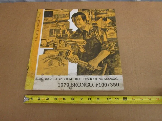 1979 Ford F150 F250 Pickup Truck Wiring Diagram Electrical Vacuum Service Manual Eur 43 22