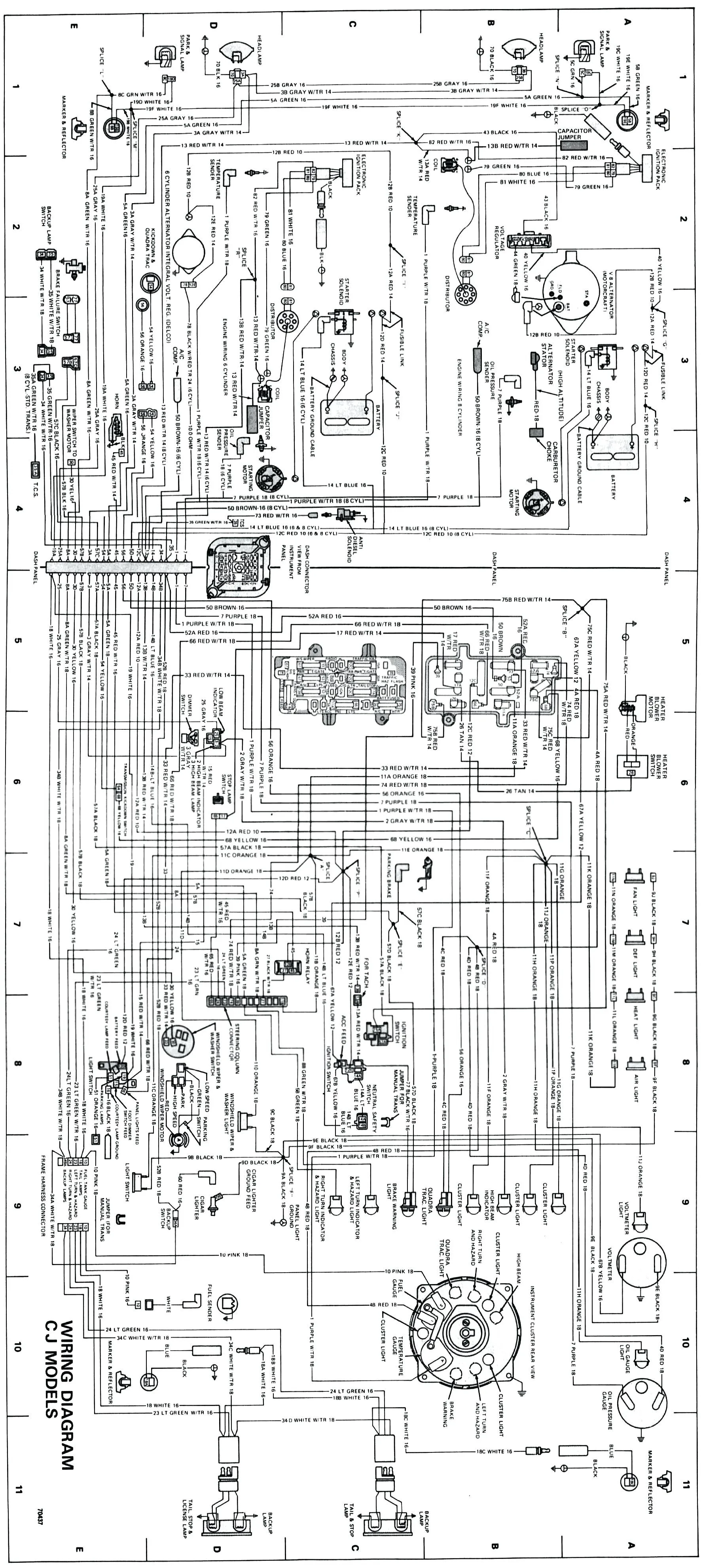 1979 Jeep Cj7 Wiring Harness Diagram