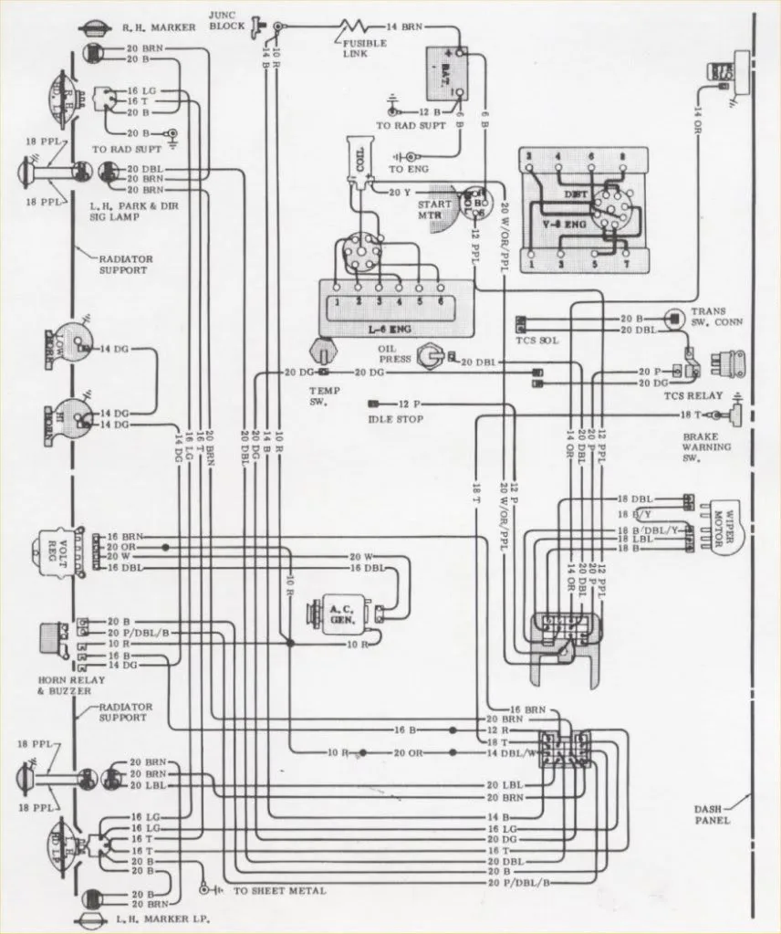 1980 Camaro Headlight Switch Wiring Diagram