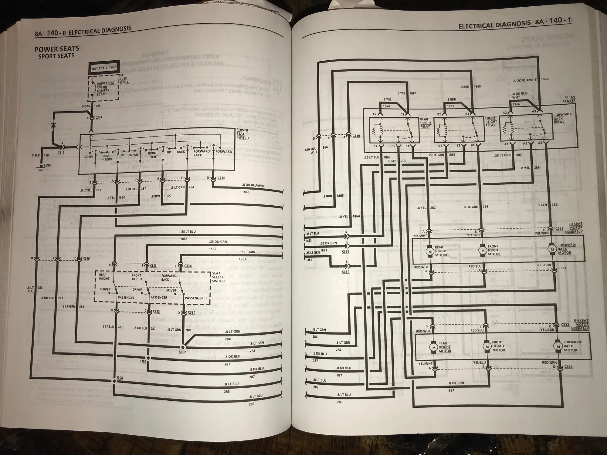 1981 Corvette Power Seat Wiring Diagram