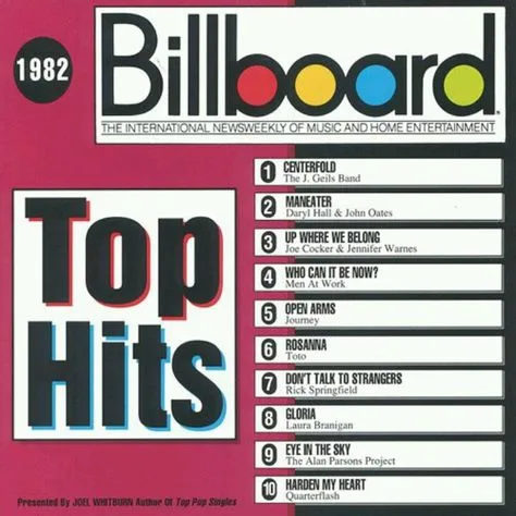 1982 Billboard Magazine Top Hits Top Hits Billboard Hits Music