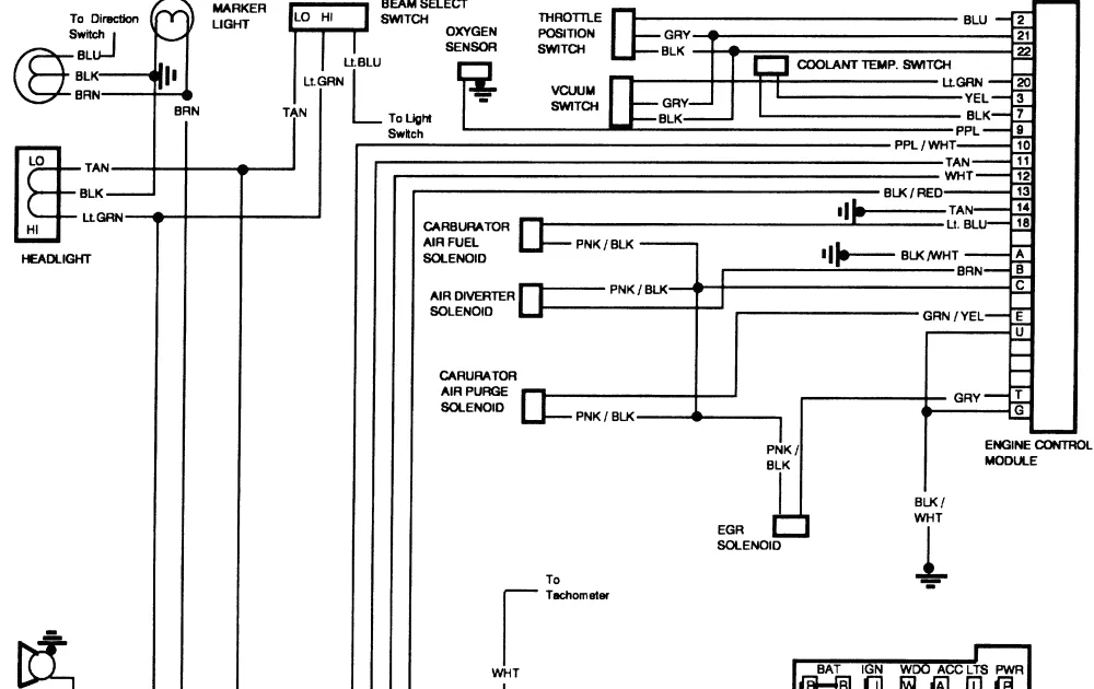 1982 Chevy Truck Wiring Diagram Wiring Diagram And Schematic