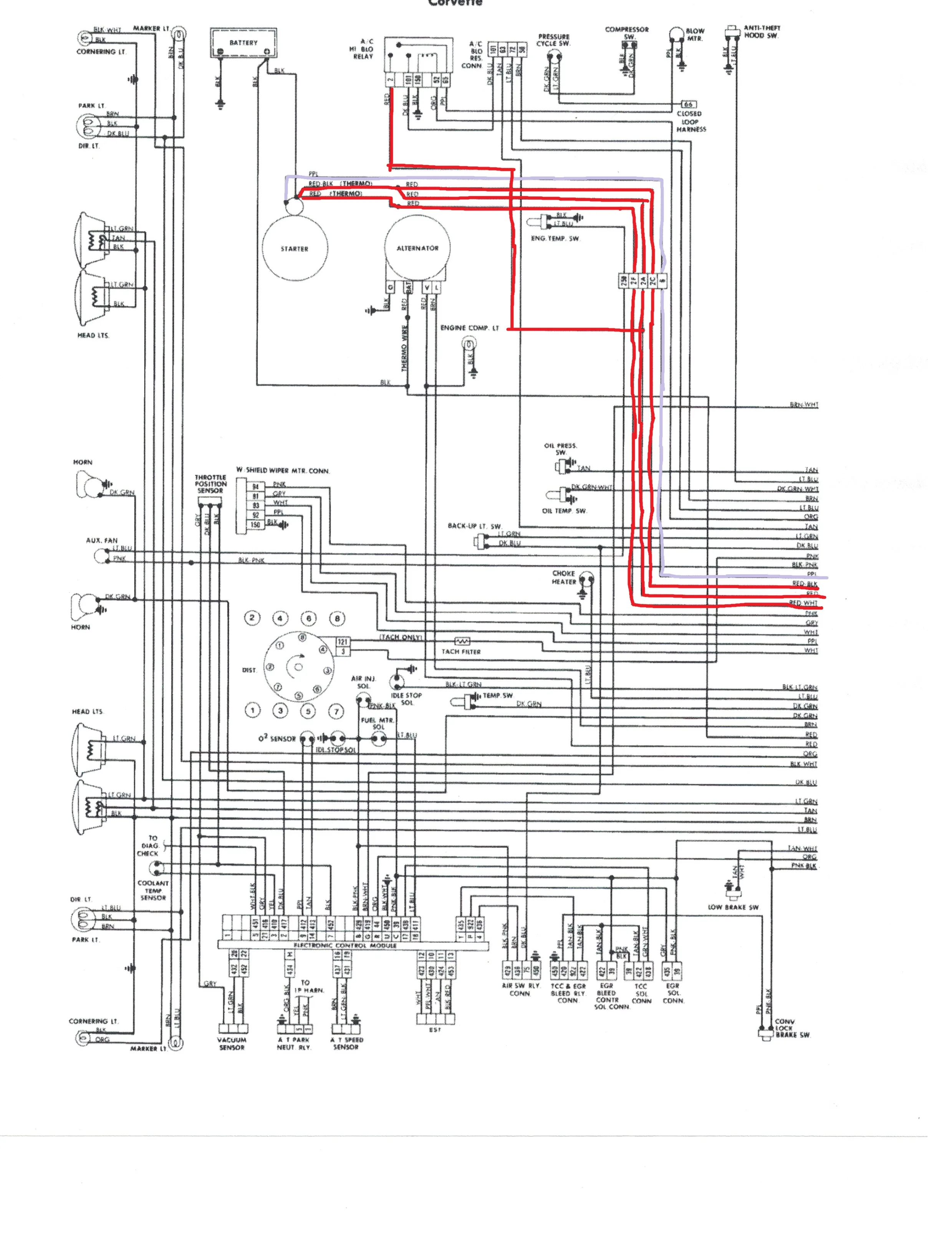 1982 Corvette Ecm Wiring Diagram Wiring Diagram