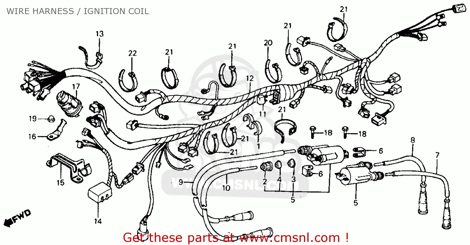 1982 Honda Magna Wiring Diagram