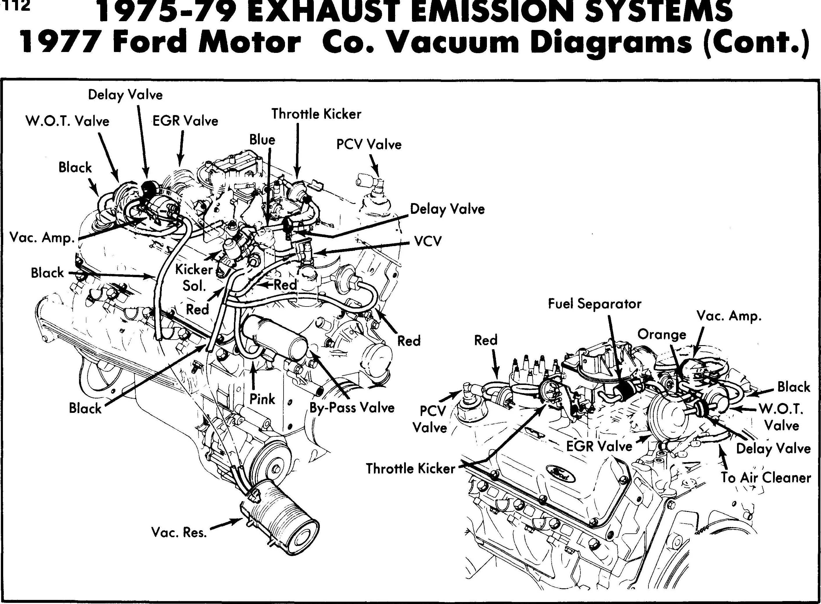1984 Ford F150 302 Vacuum Diagram