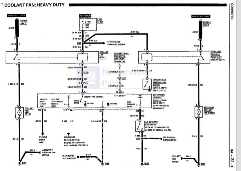 1985 Corvette Wiring Diagram Wiring Diagram