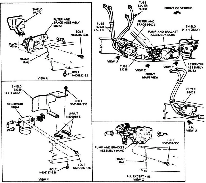 1985 Ford F 150 Engine Diagram Wiring Diagram