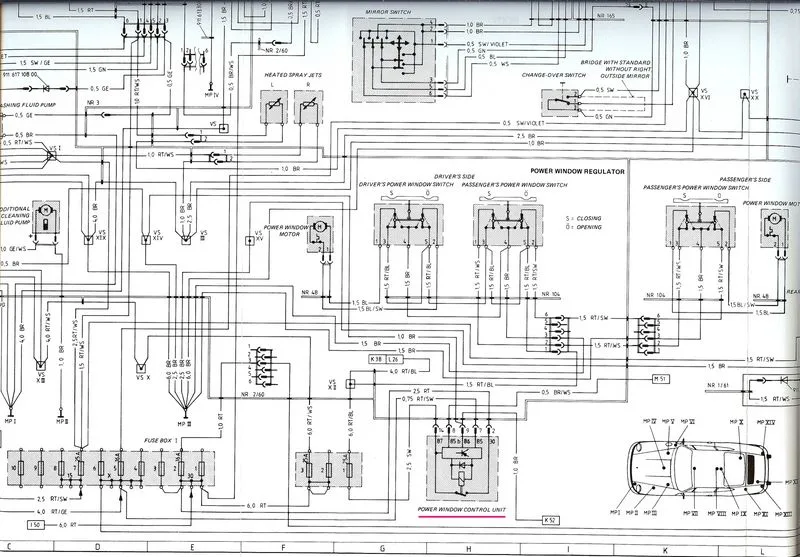 1986 Porsche 911 Wiring Diagrams Wiring Diagram