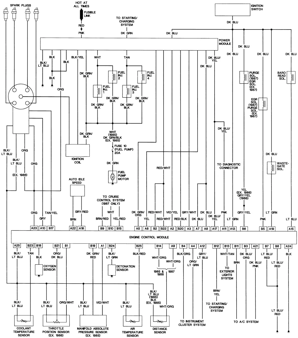 1987 Dodge Truck Wiring Diagram Wiring Diagram