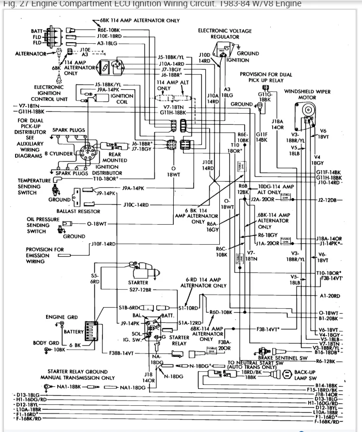 1987 Dodge Truck Wiring Diagram Wiring Diagram