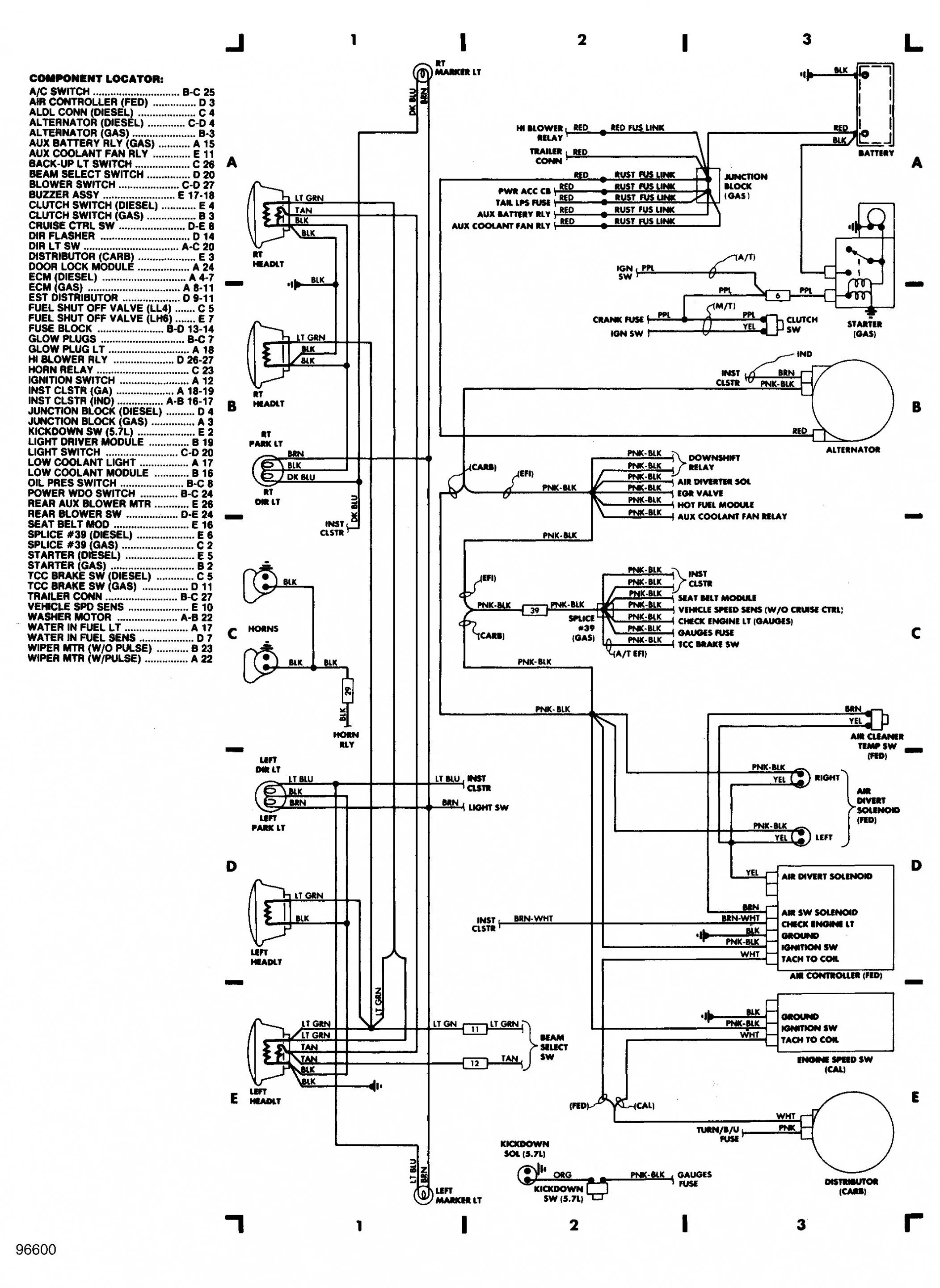 1988 Chevy S10 Parts Diagram