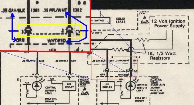 1988 Corvette Stereo Wiring Diagram