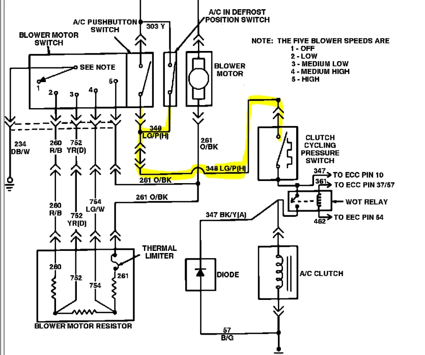 1988 Ford Bronco Fuel Pump Wiring Diagram