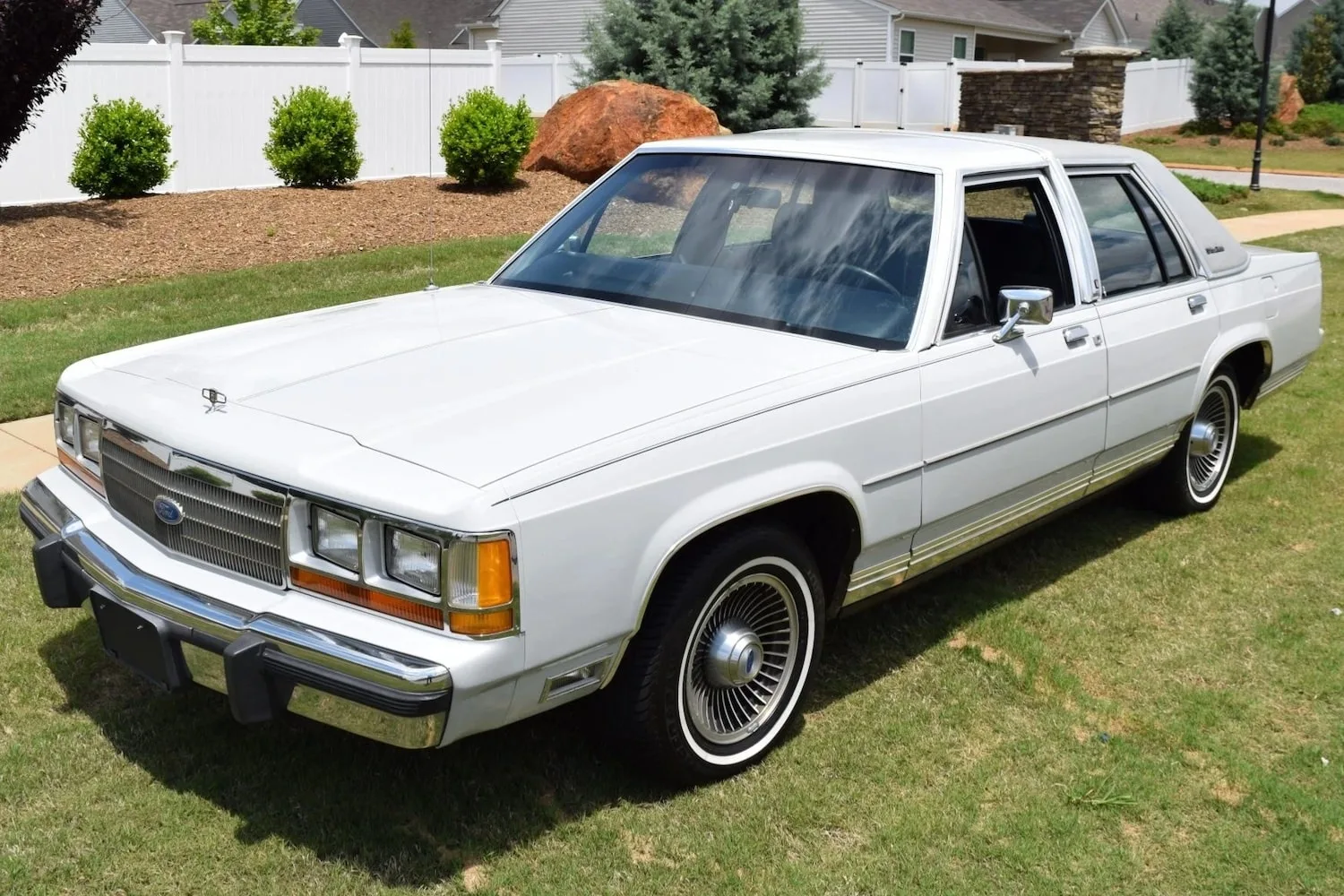 1988 Ford Ltd Crown Victoria With 29K Miles Up For Auction