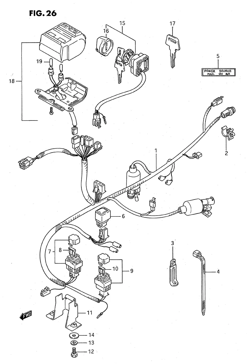 1988 Suzuki Quadrunner 250 Wiring Diagram Pictures Wiring Di
