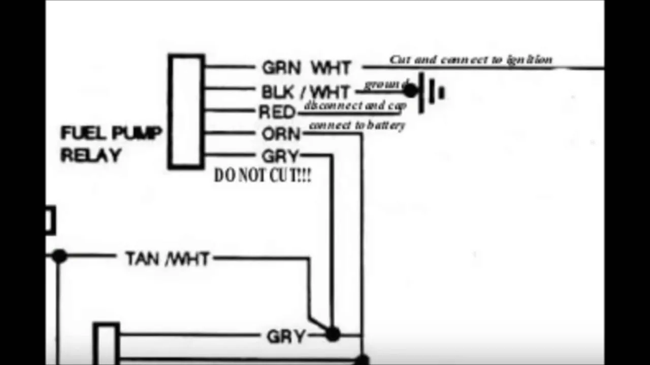 1988 Toyota Pickup Fuel Pump Wiring Diagram Database