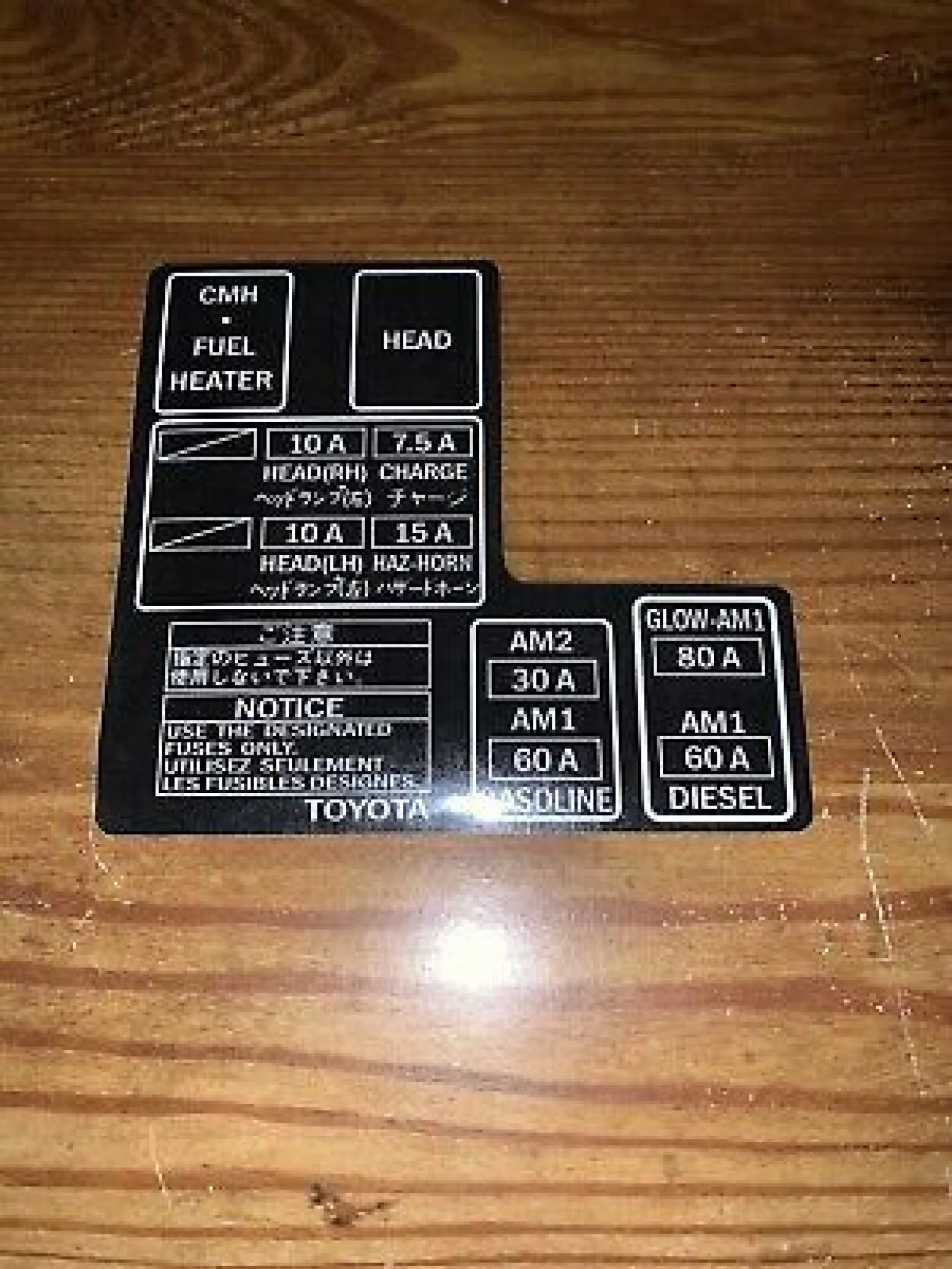 1988 Toyota Pickup Fuse Box Diagram Diagraminfo