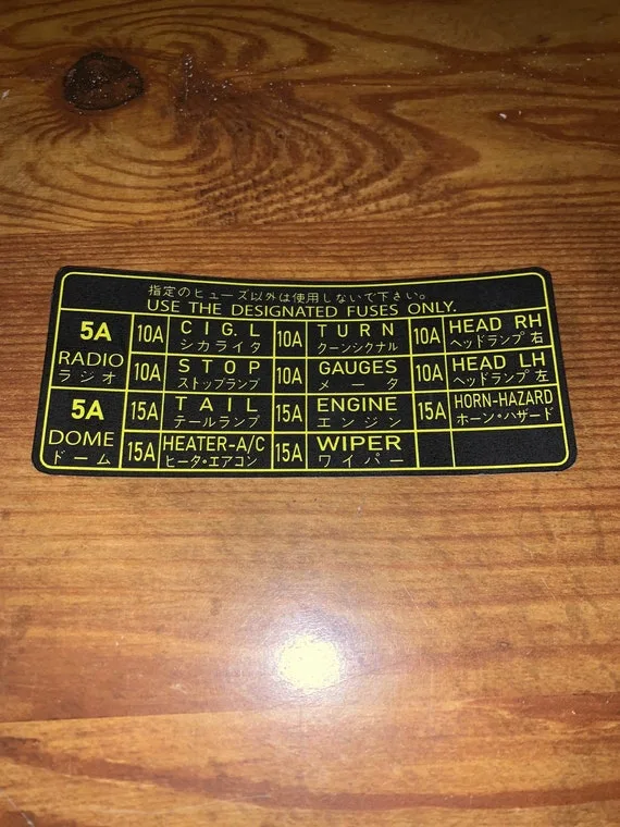 1988 Toyota Pickup Fuse Box Diagram Diagraminfo