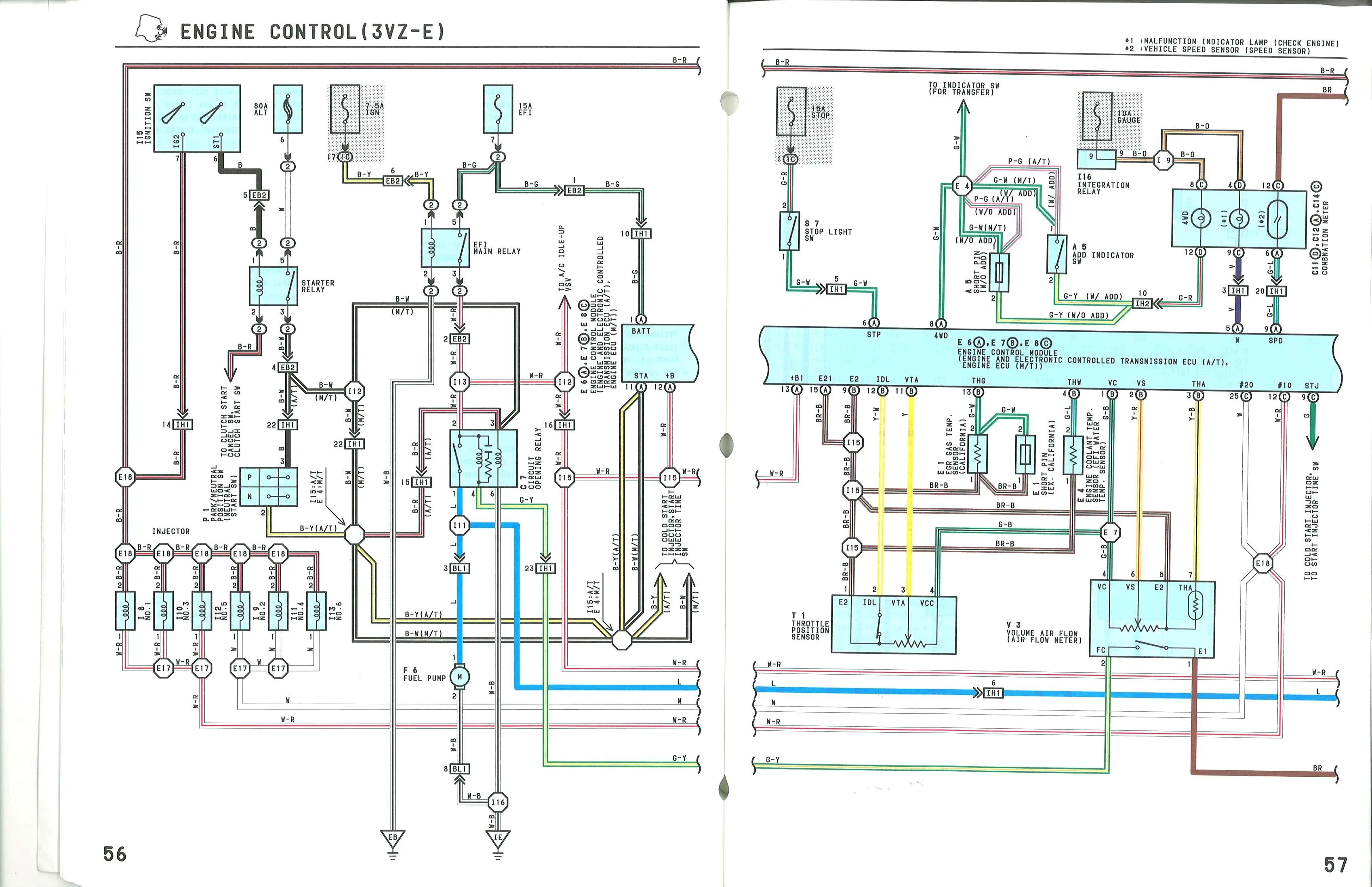 1988 Toyota Pickup Wiring Schematic Wiring Diagram