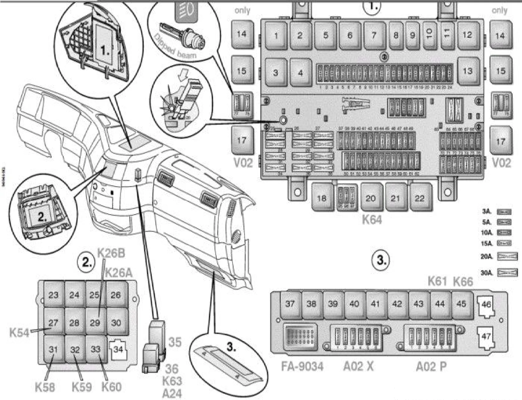 1988 Volvo 240 Fuse Box Diagram