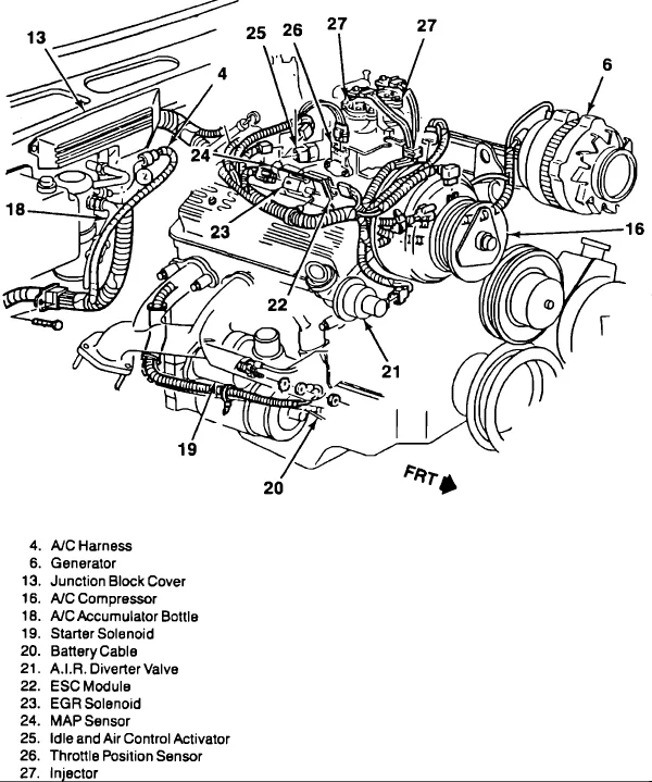 1989 35Mercruiser Engine Wiring Diagram