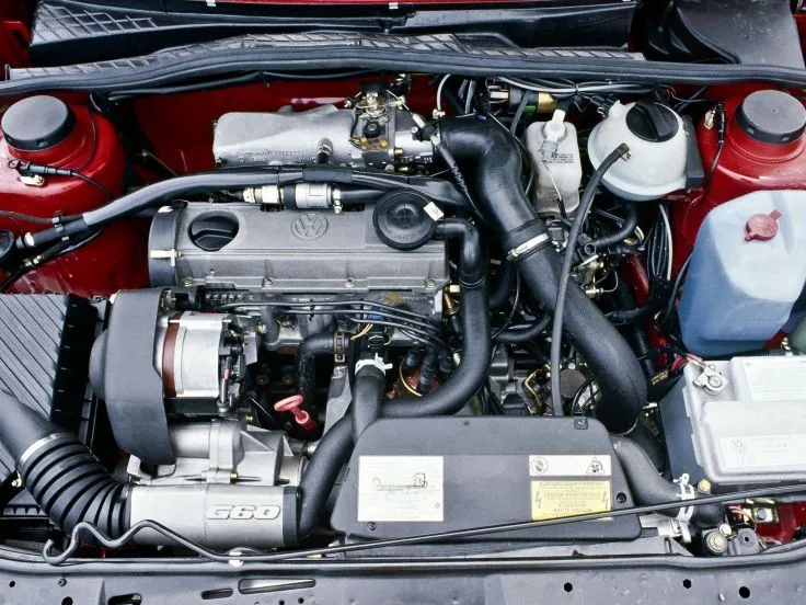 1989 91 Volkswagen Golf Rallye G60 Typ 1G Engine F Wallpaper 2048X1536 320120 Volkswagen