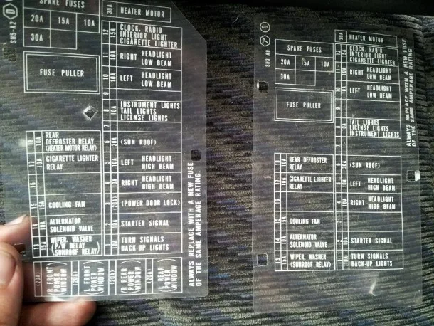 1990 Honda Crx Fuse Box Diagram