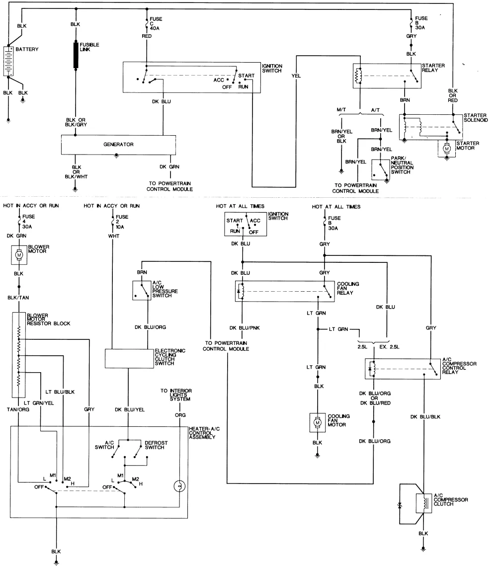 1991 Dodge D150 Wiring Diagram Wiring Diagram