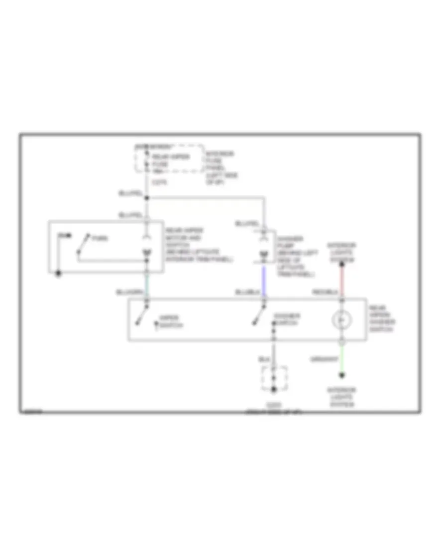 1991 Ford Probe Wiring Diagram Wiring Diagram