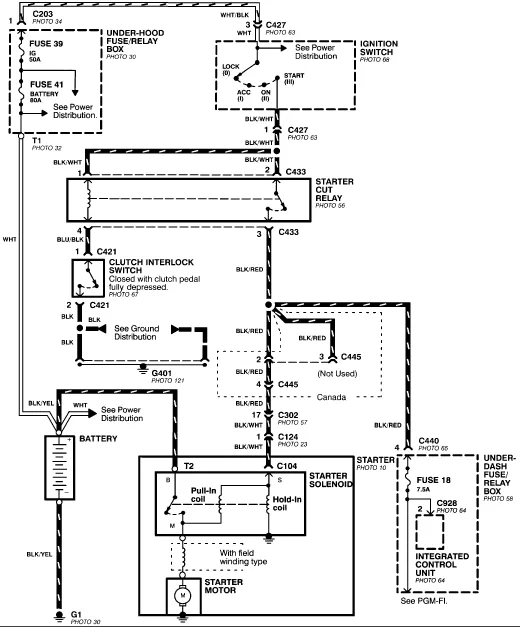 1991 Honda Civic Electrical Wiring Diagram And Schematics Wiring Diagram
